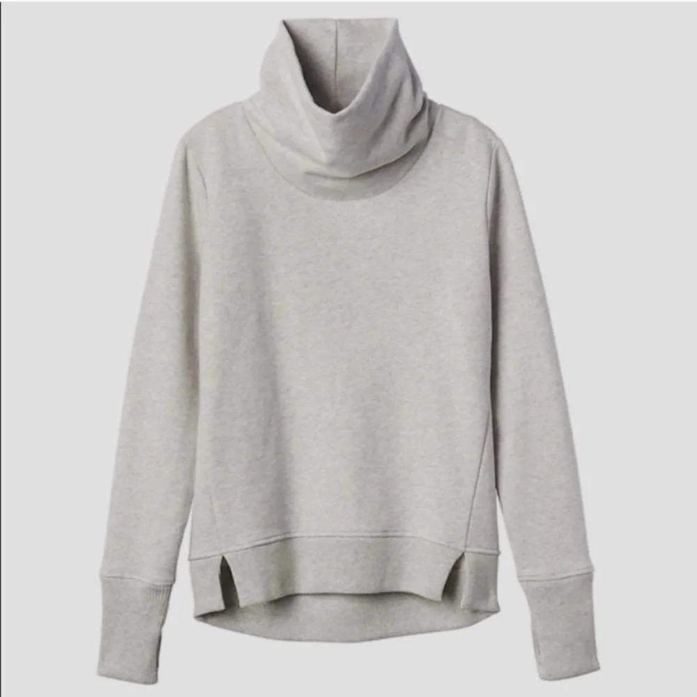Athleta Funnel Fleece Sweatshirt Pullover